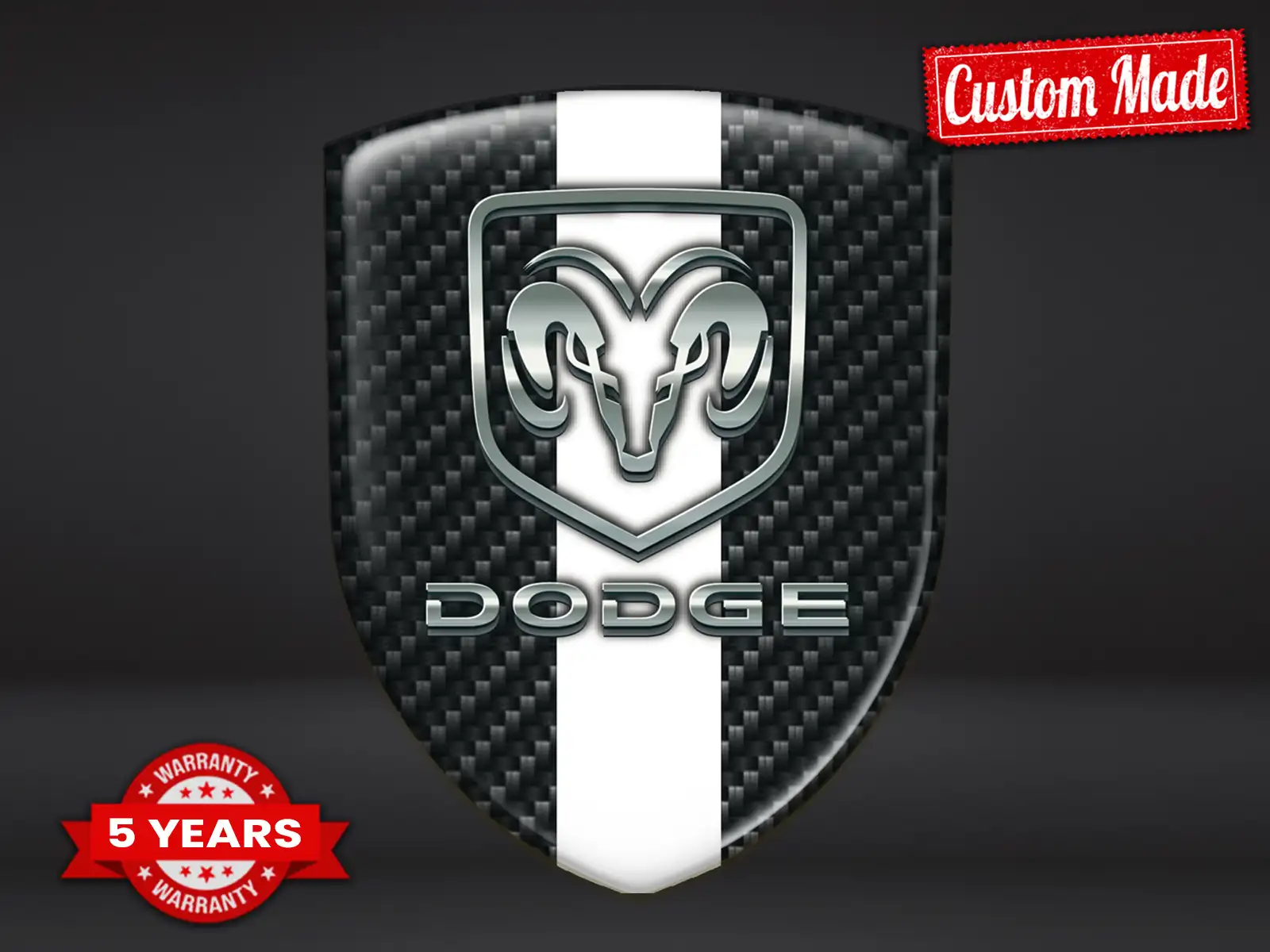 Dodge Auto Logo Aufkleber Design Max Stilvoll Langlebig Pro